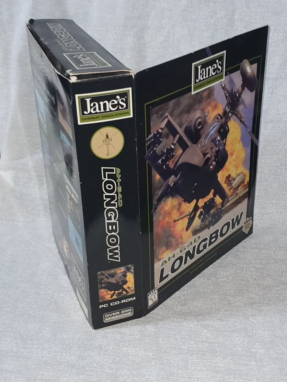 Jane's AH-64D Longbow Limited Ed. Big Box PC 1997 Complete CD ROM Classics